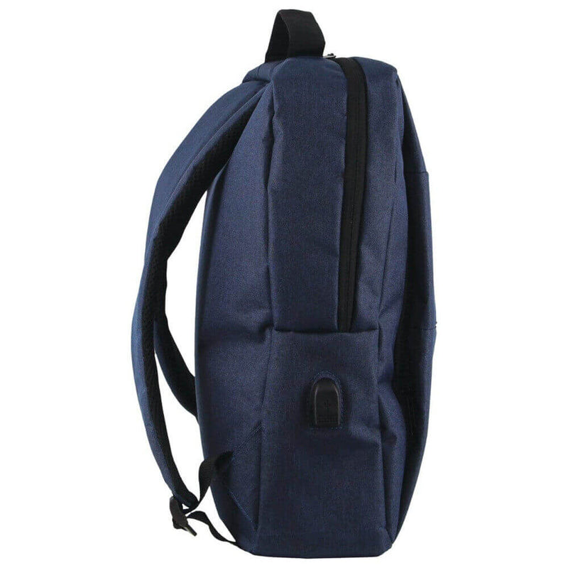 Load image into Gallery viewer, Pierre Cardin Travel & Business Backpack Bag w/ Laptop Computer Sleeve in Navy-2