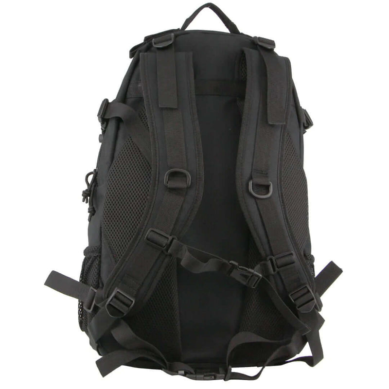 Load image into Gallery viewer, Pierre Cardin Mens Backpack Shoulder Bag Adventure Travel Casual Outdoor - Black-3