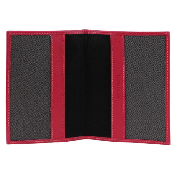 Load image into Gallery viewer, Pierre Cardin Slim Leather Passport Travel Wallet Holder RFID Case Cover - Fuschia-2
