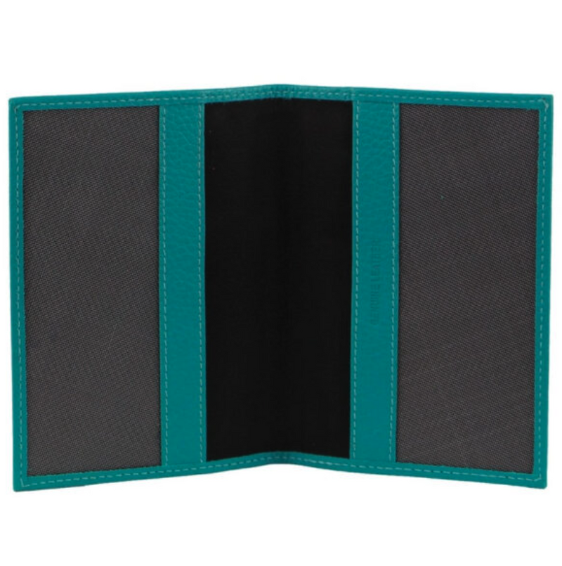 Load image into Gallery viewer, Pierre Cardin Slim Leather Passport Travel Wallet Holder RFID Case Cover - Turquoise-2
