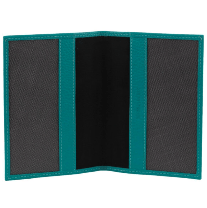 Load image into Gallery viewer, Pierre Cardin Slim Leather Passport Travel Wallet Holder RFID Case Cover - Turquoise-2