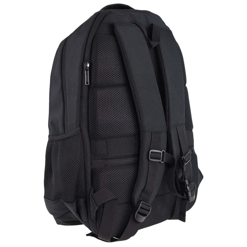 Load image into Gallery viewer, Pierre Cardin 32L Mens Nylon Computer/Business Backpack Bag - Black-2