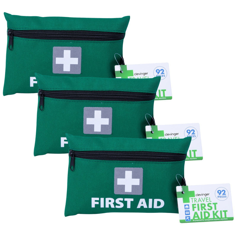 Load image into Gallery viewer, 3x 92 Pcs Travel First Aid Kit Medical Workplace Set Emergency Family Safety-1