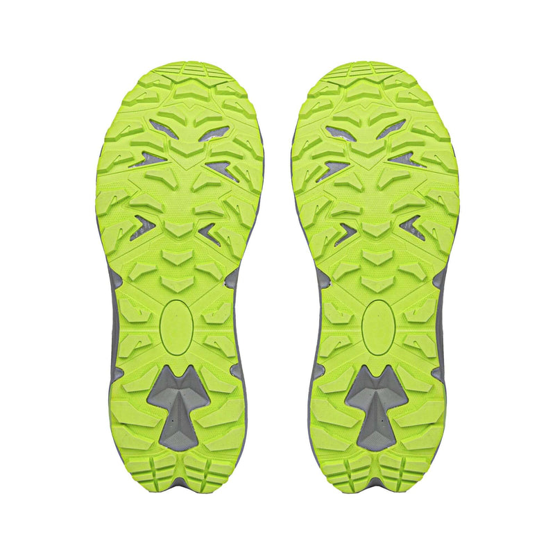 Load image into Gallery viewer, Peak Men's Trail Runners - Grey/Black/Green