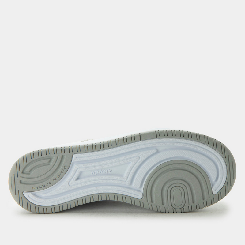 Load image into Gallery viewer, Alegria Averie Retro Classic Sneaker w/ Side Zip Everyday Walking Shoes in White-3