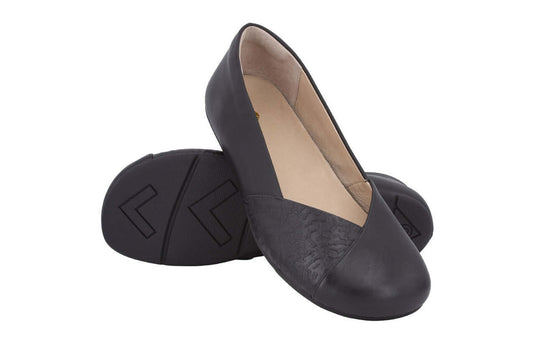 Phoenix - Women's Leather Dress Flat-5