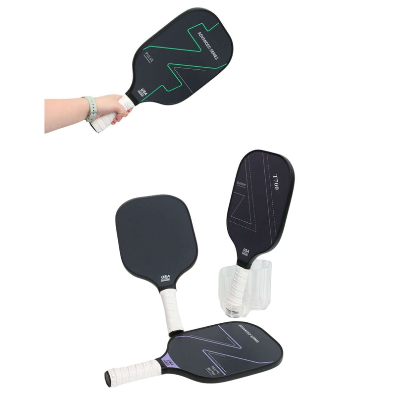 Load image into Gallery viewer, 4x Graphite Carbon Fiber Pickleball Paddles Pickle Ball Racket Racquet Bulk-4