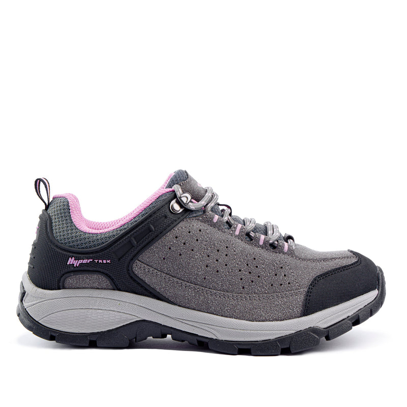 Load image into Gallery viewer, Pioneer Ladies Lace Up Runner Charcoal/Black-0