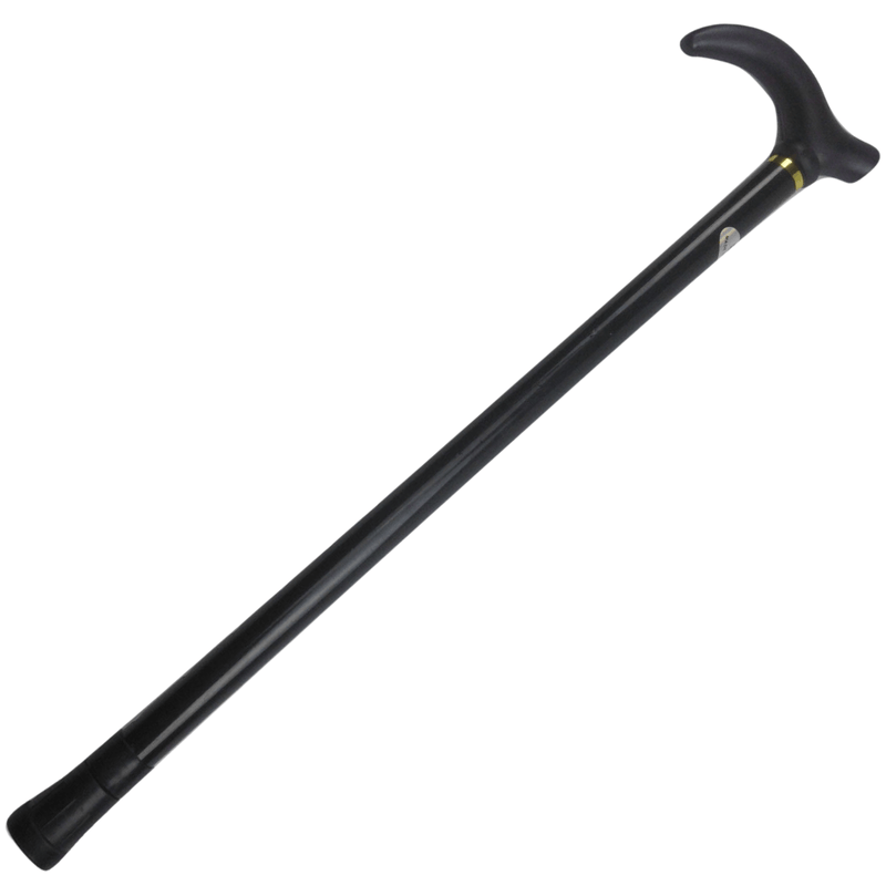 Load image into Gallery viewer, Metal WALKING STICK Travel Extendable Pole Compact Adjustable Lightweight - Black-4