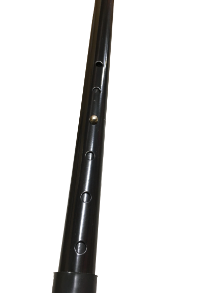 Load image into Gallery viewer, Metal WALKING STICK Travel Extendable Pole Compact Adjustable Lightweight - Black-2