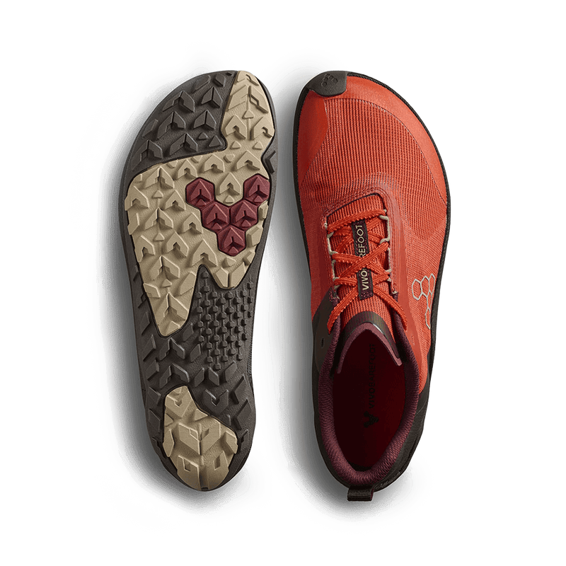 Load image into Gallery viewer, Vivobarefoot Primus Trail Flow Womens Cherry Tomato-1