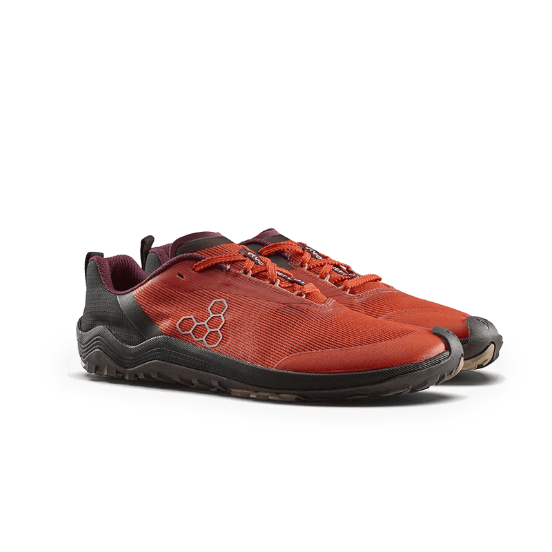 Load image into Gallery viewer, Vivobarefoot Primus Trail Flow Womens Cherry Tomato-3