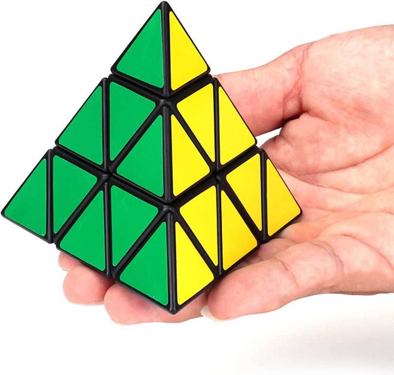 Load image into Gallery viewer, 3x3 Triangle Speed Cube Pyramid Brain Teaser Puzzle Magic Educational Toy-2