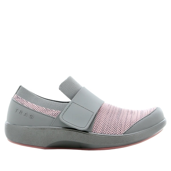 Load image into Gallery viewer, Traq By Alegria Womens Qwik Smart Comfort Walking Shoe Sneaker - Pink Multi-4