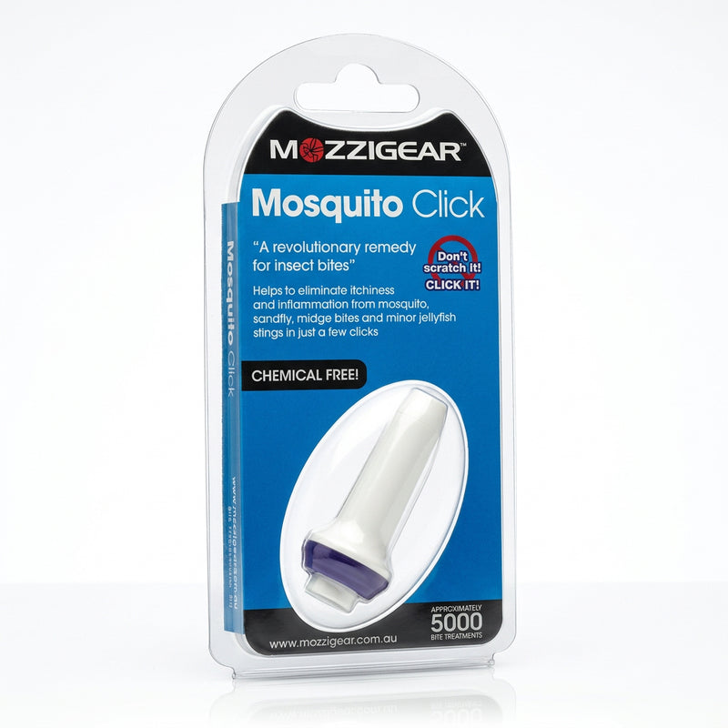 Load image into Gallery viewer, Mozzigear Mosquito-Click Bite Relief Key Ring