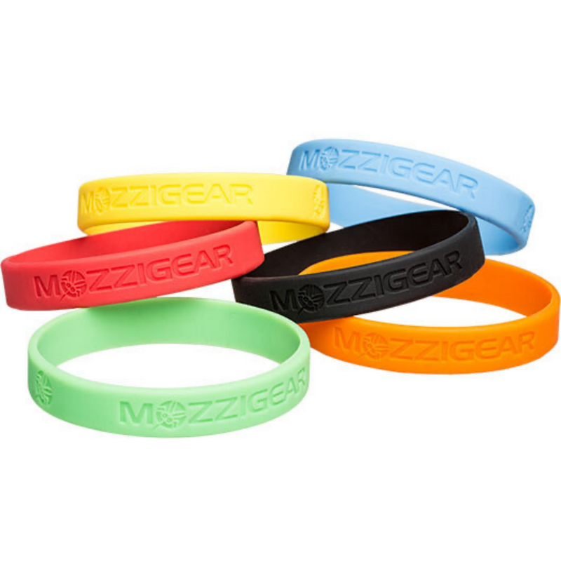 Load image into Gallery viewer, Mozzigear Mosquito Band Repellent Wrist Band Camping Hiking Non-Toxic 2pk-3
