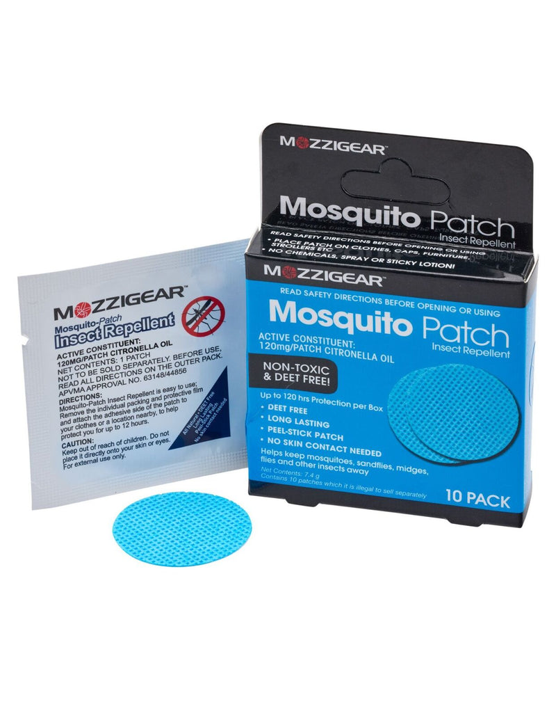 Load image into Gallery viewer, Mozzigear Mosquito Patch Repellant Repellent Adhesive 12 Hour - Pack of 10-0
