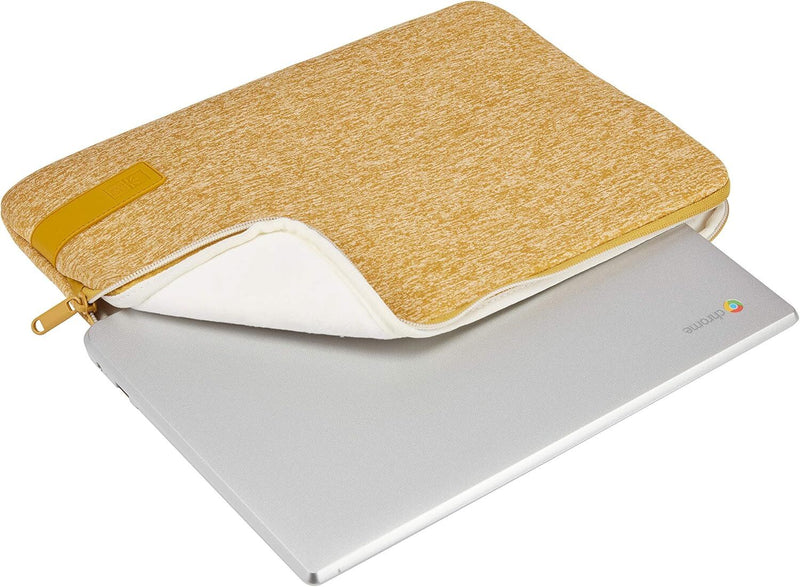 Load image into Gallery viewer, Case Logic Slim Reflect 13.3" Laptop Computer Sleeve in Yellow (Memory-Foam Protection)-2