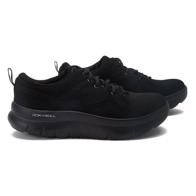 Load image into Gallery viewer, Alegria Womens Roll On Sneakers Ladies Shoes Runners in Black-3