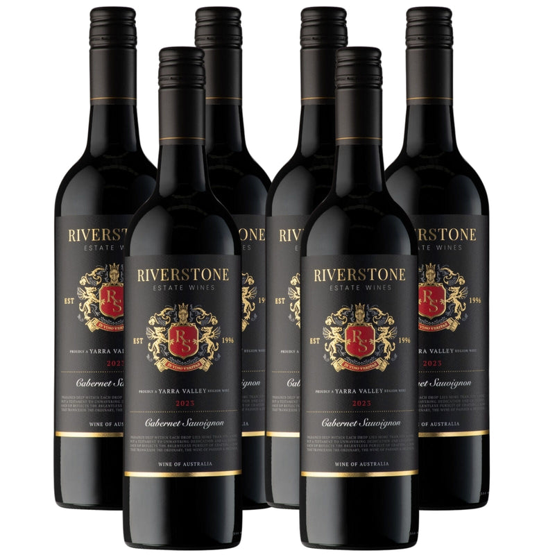 Load image into Gallery viewer, 6-Pack 2023 Riverstone Estate Cabernet Sauvignon Red Wine Yarra Valley - 750ml Bottle-1