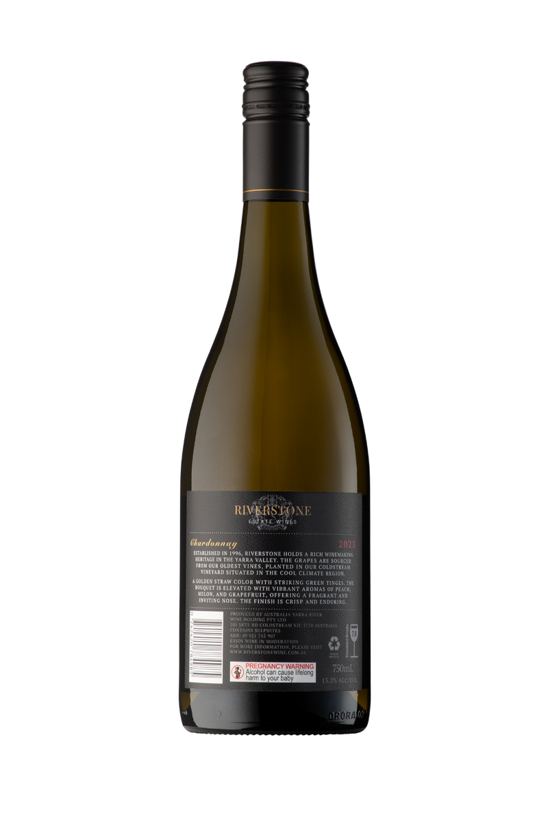 Load image into Gallery viewer, 6-Pack 2023 Riverstone Estate Chardonnay White Wine - 750ml Bottle-2