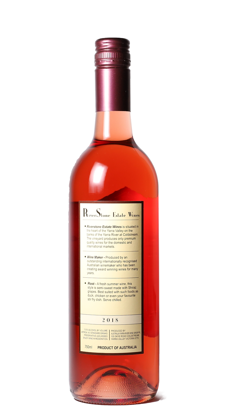 Load image into Gallery viewer, 12x 2018 Riverstone Estate Rosé Red Wine Yarra Valley - 750ml Bottle-2