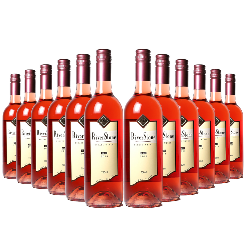 Load image into Gallery viewer, 12x 2018 Riverstone Estate Rosé Red Wine Yarra Valley - 750ml Bottle-1