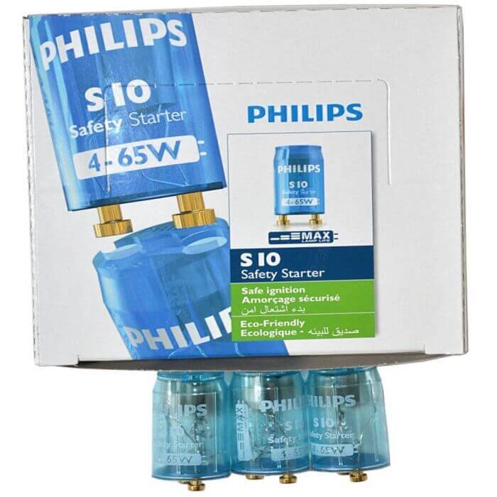 Load image into Gallery viewer, Philips S10 Safety Starters for Fluorescent Lamps Lights - 2 Boxes of 25-3