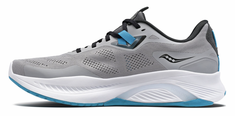 Load image into Gallery viewer, Saucony Mens Guide 15 Lightweight Running Sneaker Athletic Shoes - Alloy/Topaz-4