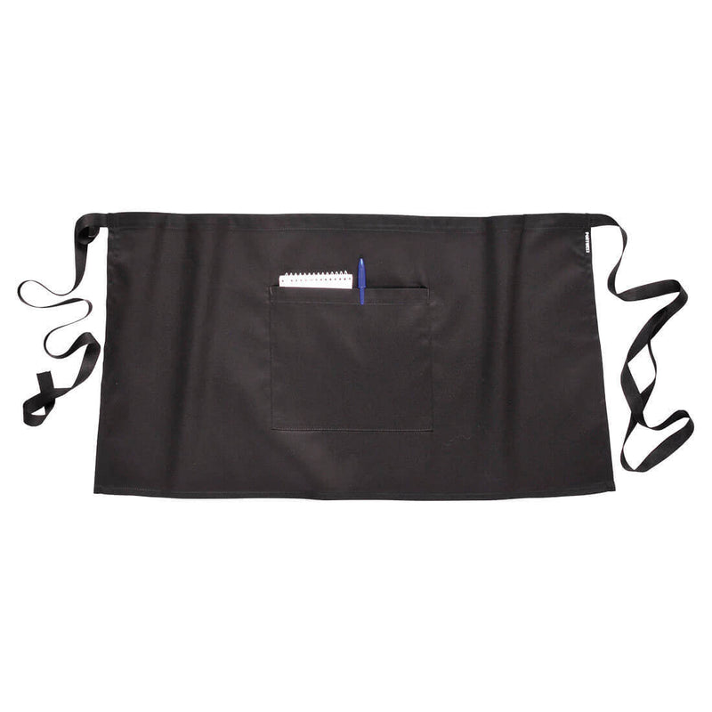 Load image into Gallery viewer, Portwest Waist Safety Apron with Pocket - Black-2