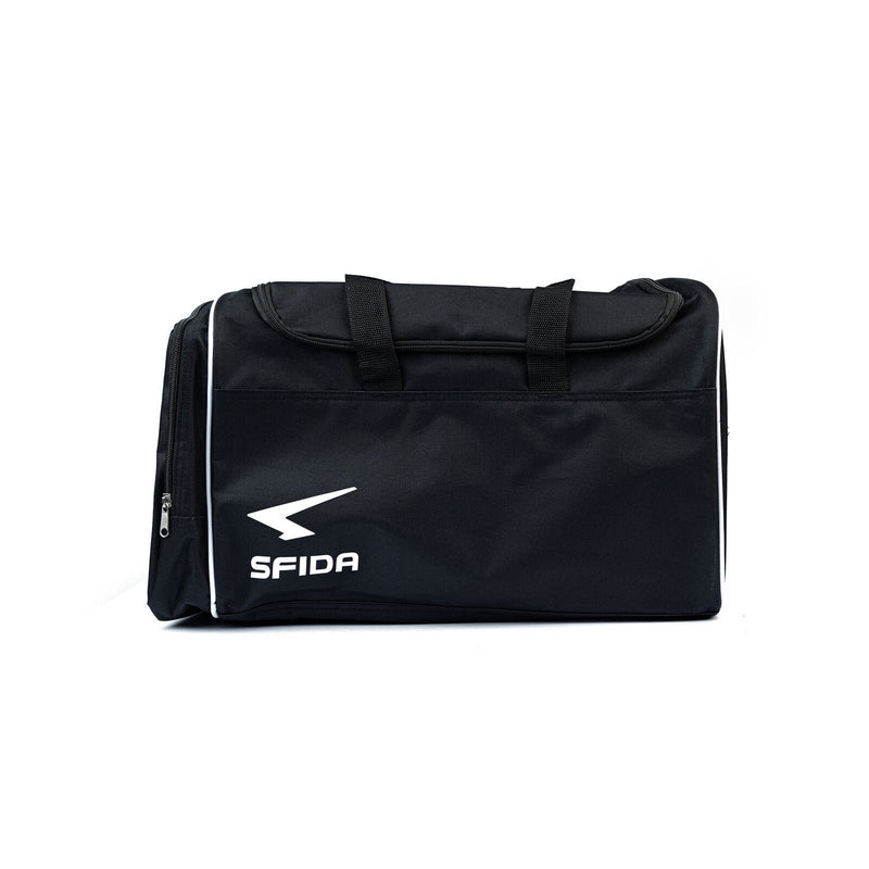 Load image into Gallery viewer, 38L Sports Duffle Gym/Football/Soccer Bag w/ Shoe Storage Bag in Black-3