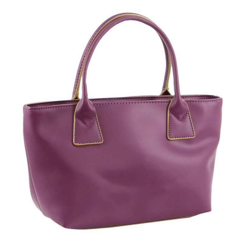 Load image into Gallery viewer, Milleni Mini Handbag Bag in Plum-1