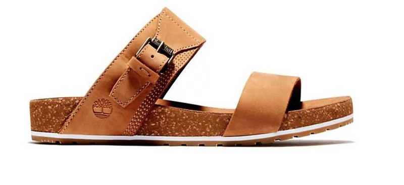 Load image into Gallery viewer, Timberland Womens Malibu Waves Slide Sandals Flip Flops - Rust Nubuck-0