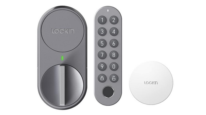 Load image into Gallery viewer, Lockin Smart Door Lock G30 Fingerprint Keyless Entry WiFi App Control for US Cylinder Locks-1