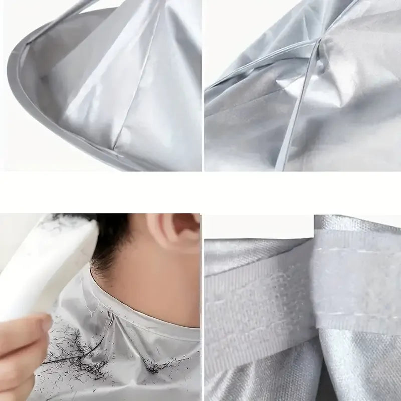 Load image into Gallery viewer, Facial Hair Cut & Beard Shave Apron Cape Shaving Bib Whisker Trimming Catcher-3