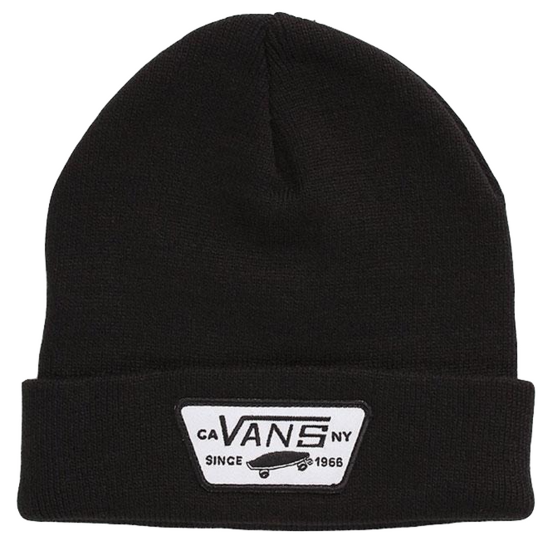 Load image into Gallery viewer, VANS Milford Beanie Warm Winter Knit Hat Ski Cap - Black-0