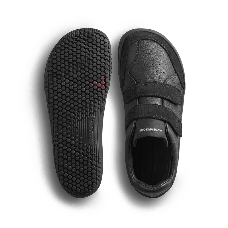 Load image into Gallery viewer, Vivobarefoot Gobi Sneaker School Preschool – Obsidian