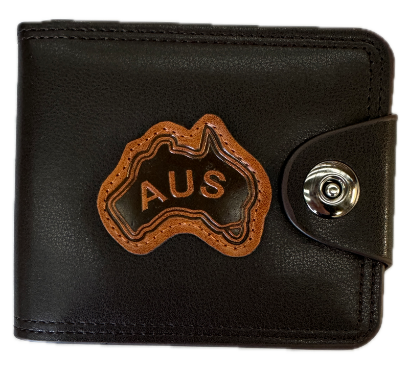 Load image into Gallery viewer, Souvenir Wallet Australia Classic AUS in Brown-0