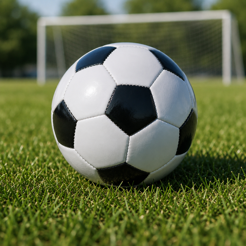 Load image into Gallery viewer, Classic Soccer Ball Football Training Standard Size 5 - Black/White-3