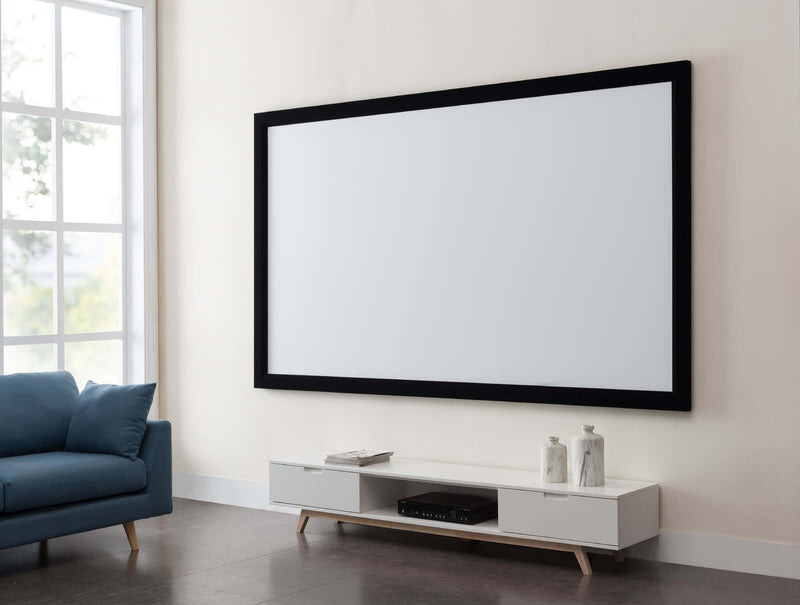 Load image into Gallery viewer, Westinghouse 120" Fixed Frame Projector Screen Theatre Projection Wall Mountable 16:9-2