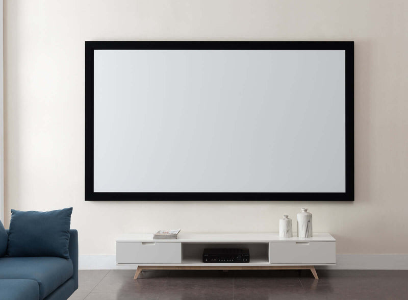 Load image into Gallery viewer, Westinghouse 120" Fixed Frame Projector Screen Theatre Projection Wall Mountable 16:9-0