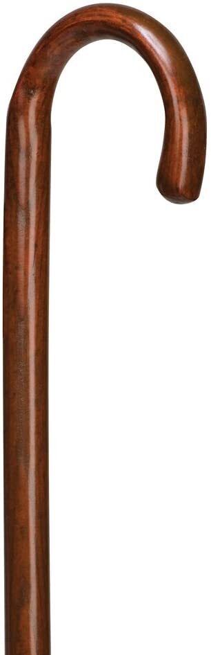 Load image into Gallery viewer, 93cm WOODEN WALKING STICK Wood Cane Pole Carved Varnished Deluxe Sturdy - Mahogany-2