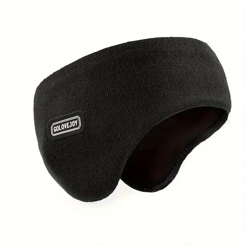Load image into Gallery viewer, Warm Mens Winter Earmuffs Ear Cover Protection Running Headband in Black-0