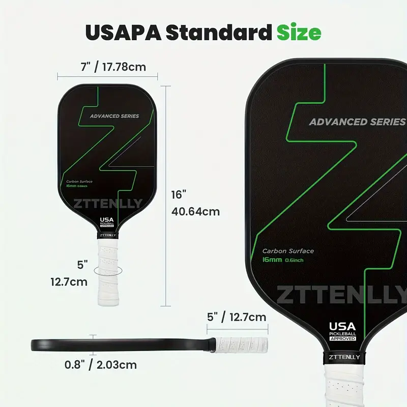 Load image into Gallery viewer, T300 Graphite Carbon Fiber Pickleball Paddles Pickle Ball Racket Racquet-3