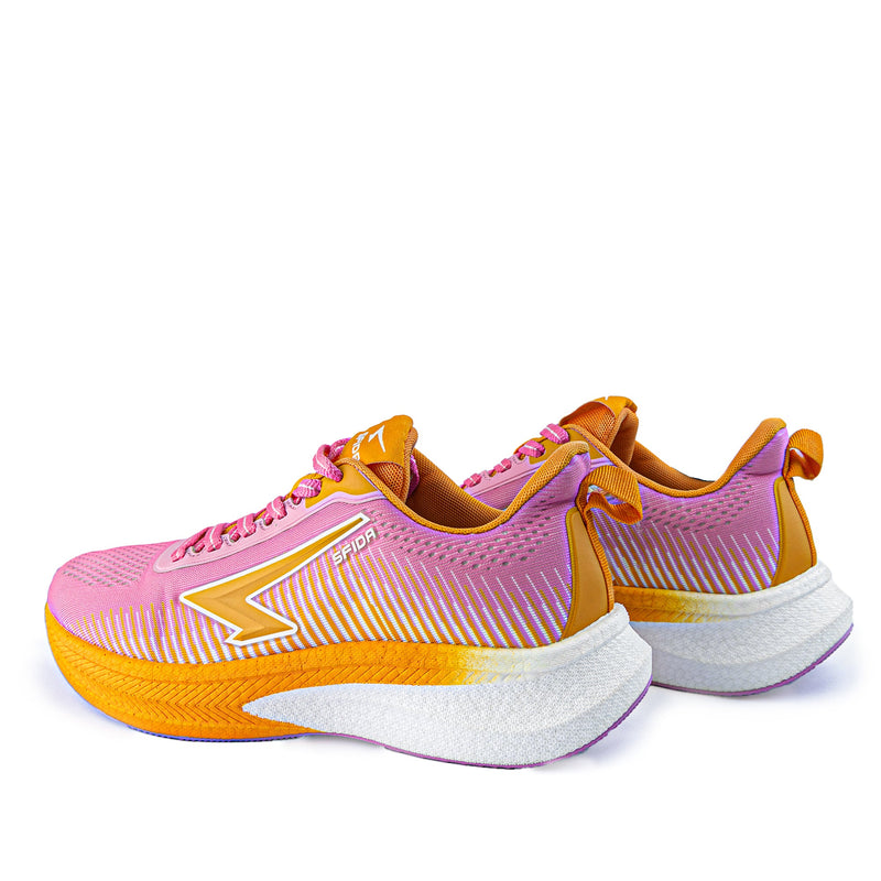 Load image into Gallery viewer, Zephyr Women's Performance Runner - Pink/Orange