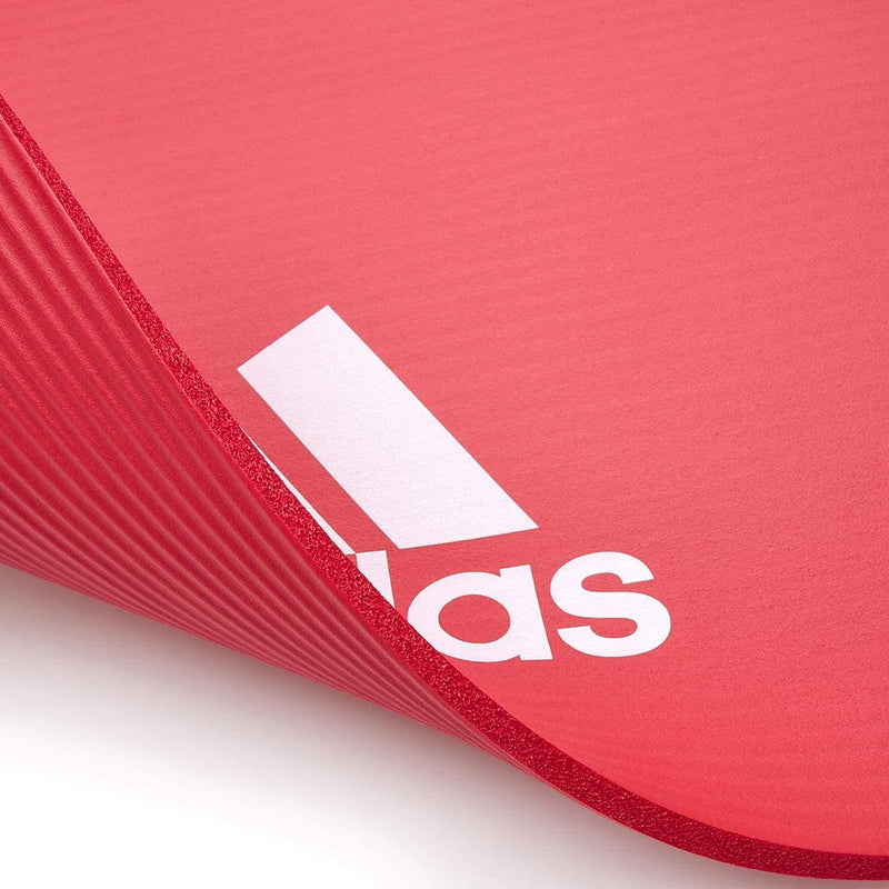 Load image into Gallery viewer, Adidas Fitness Mat 7mm Exercise Training Floor Gym Yoga Judo Pilates - Red