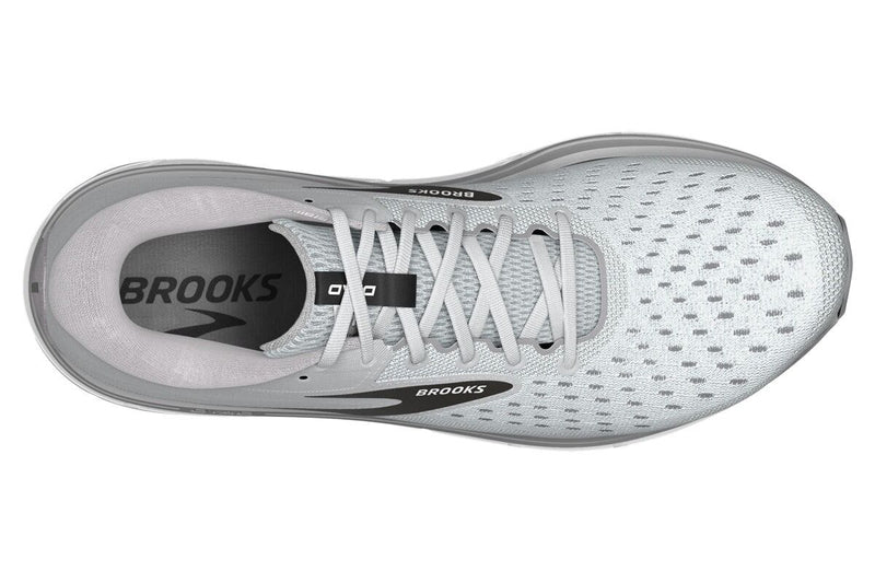 Load image into Gallery viewer, Mens Brooks Dyad 11 Running Shoes in Grey/Black/White – Size 11.5, 2E Width