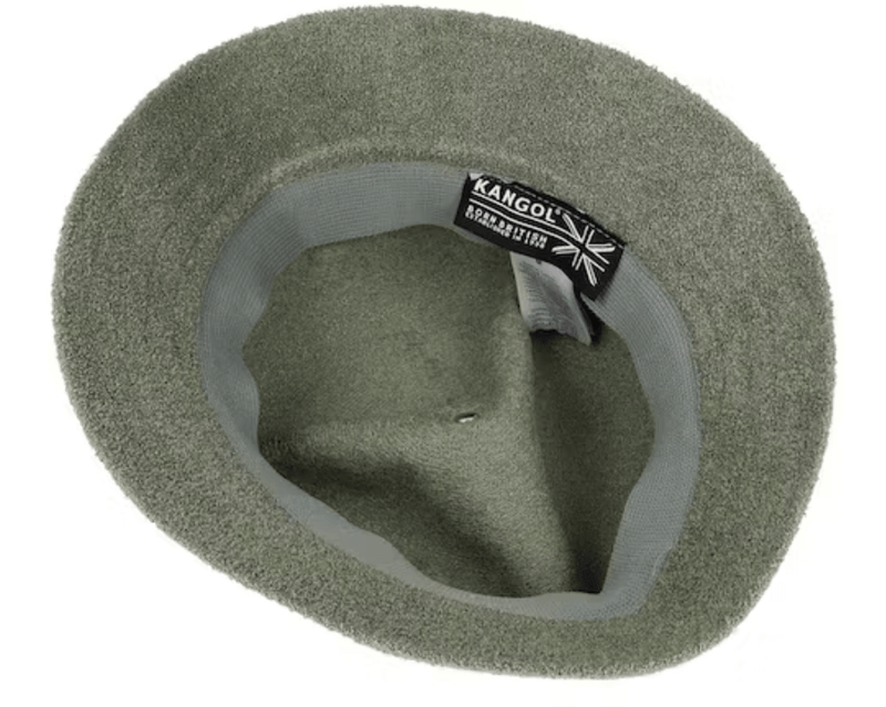 Load image into Gallery viewer, Kangol Wool Casual Unisex Bucket Hat Warm Winter Autumn Cap - Oil Green
