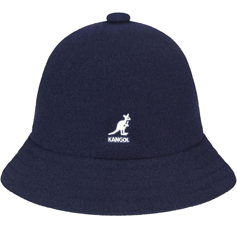 Load image into Gallery viewer, Kangol Wool Casual Unisex Bucket Hat Winter Warm Cap - Dark Blue