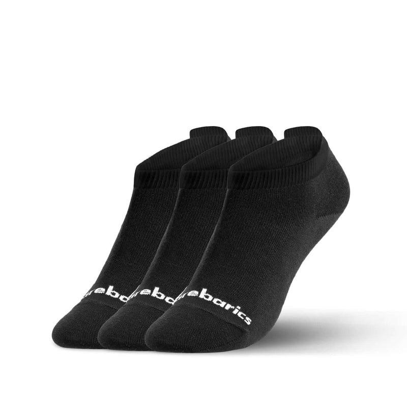 Load image into Gallery viewer, Barebarics Low Cut Barefoot Socks Black – 3-Pack | Minimalist Fit